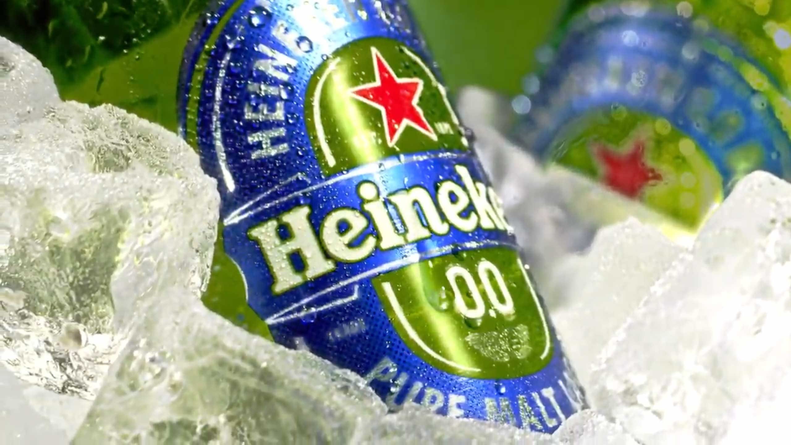 Heineken® 0.0 Non alcoholic beer zero alcohol